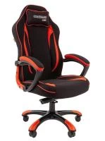 Кресло геймерское Chairman Game 28 (ткань черно-красная)