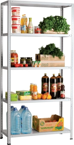 Стеллаж металлический Практик MS 255/100х25/6