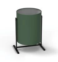 Урна разборная Титан УРТ-25 (зелёная)