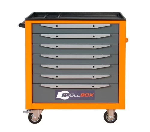 Тележка инструментальная ToollBox TBS-7 (синяя)