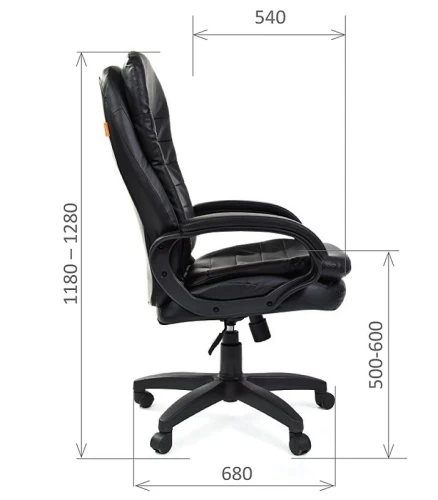 Кресло Chairman 795 LT (экокожа бежевая)
