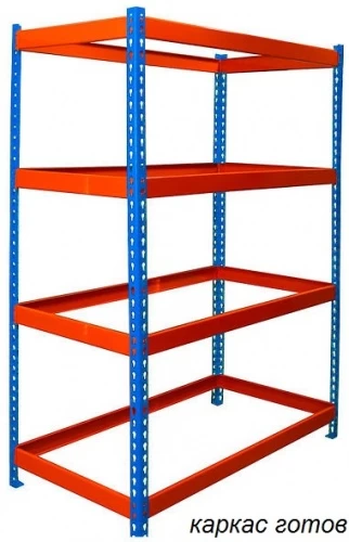 Стеллаж металлический Профи Т-150/L (2000х1845х770) F/4