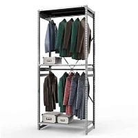 Стеллаж для одежды ТСУ 2/3 (2500х1060х500) У