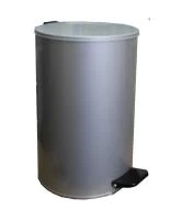 Урна с педалью 20 л (серая)