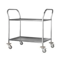 Тележка для сервировки ТДСп 800x500x860 «Profi Inox» (2 уровня)