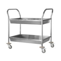 Тележка для сбора посуды ТДПп 900x600x860 «Profi Inox» (2 уровня)